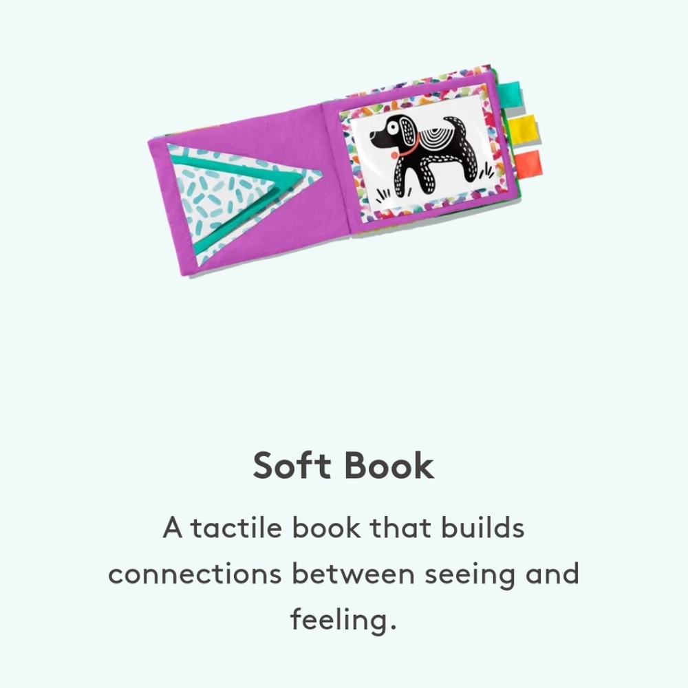 💚SOLD💚Lovevery soft book